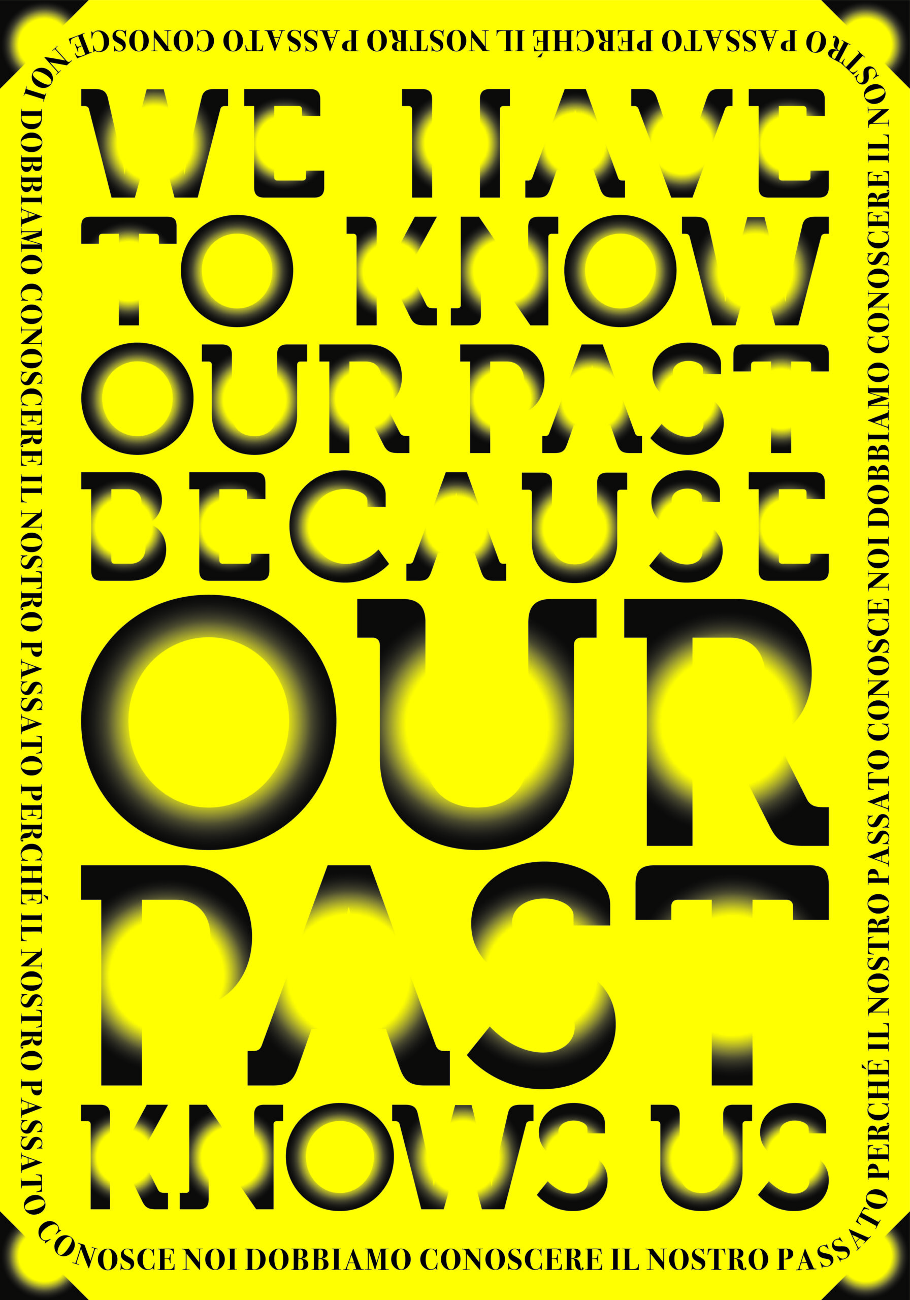 we have to know our past